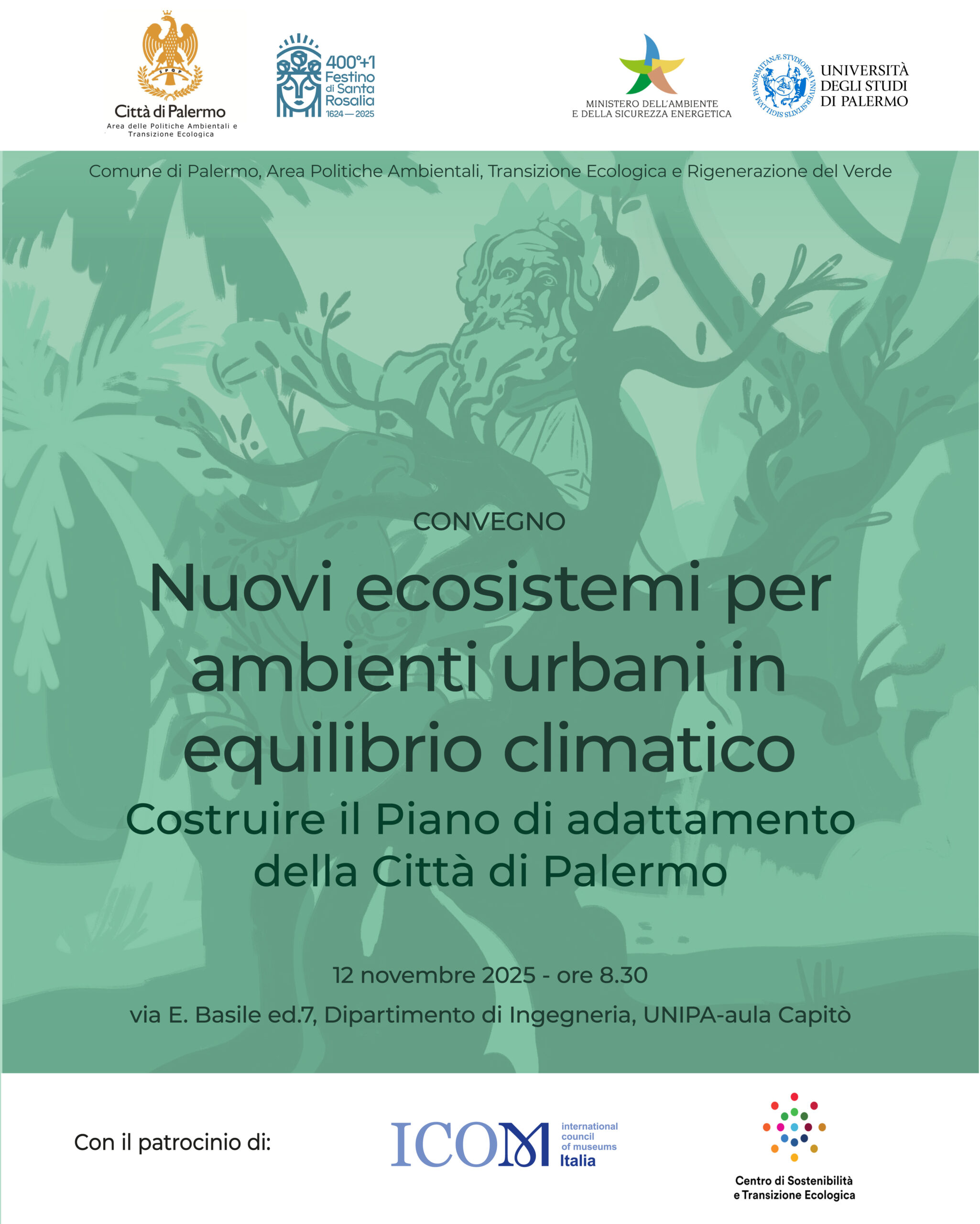 Nuovi ecosistemi per ambienti urbani in equilibrio climatico: costruire il Piano di adattamento della Città di Palermo